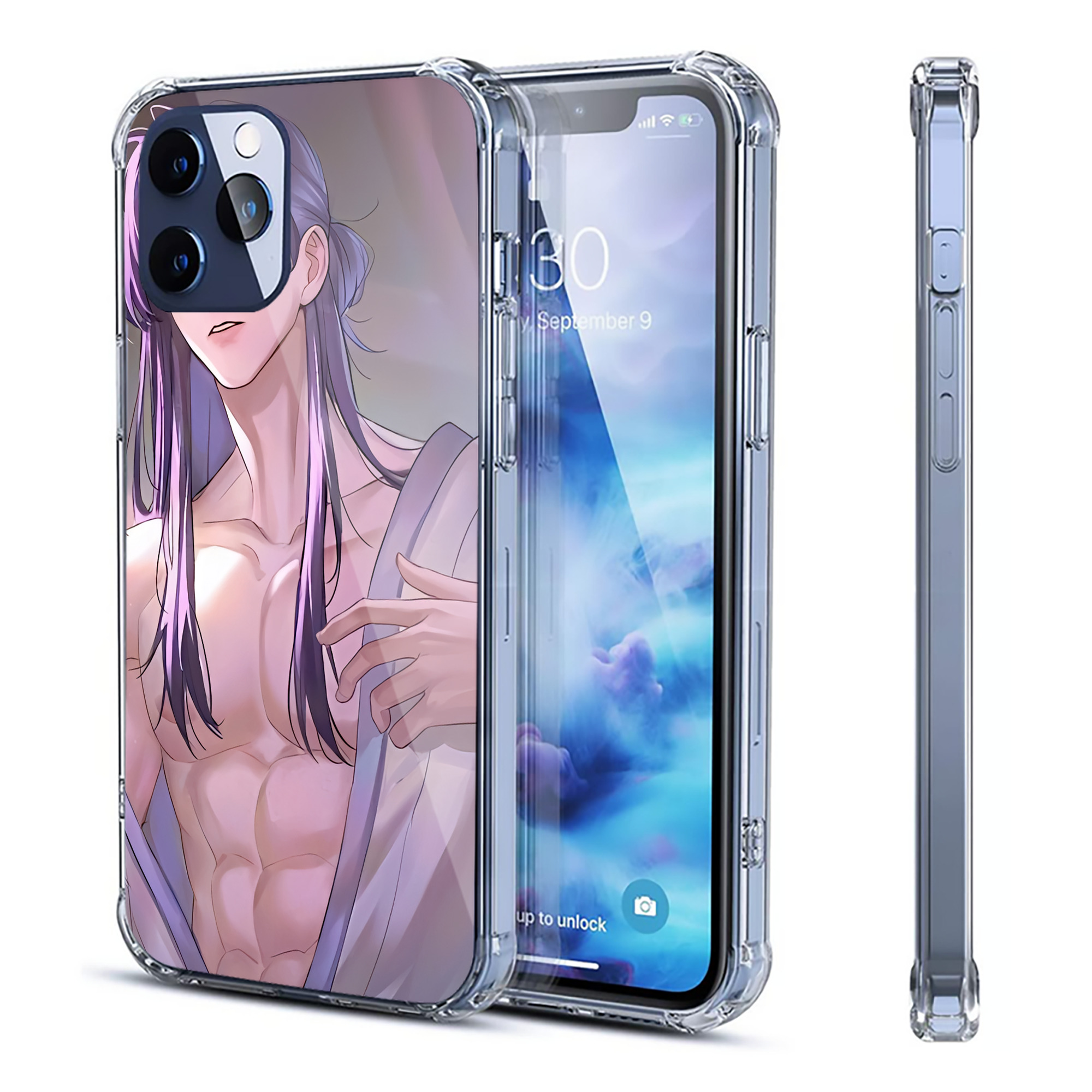 （画像用） 薬屋のひとりごと The Apothecary Diaries 【iPhone 12シリーズ対応】透明スマホケース（クリアソフトケース）